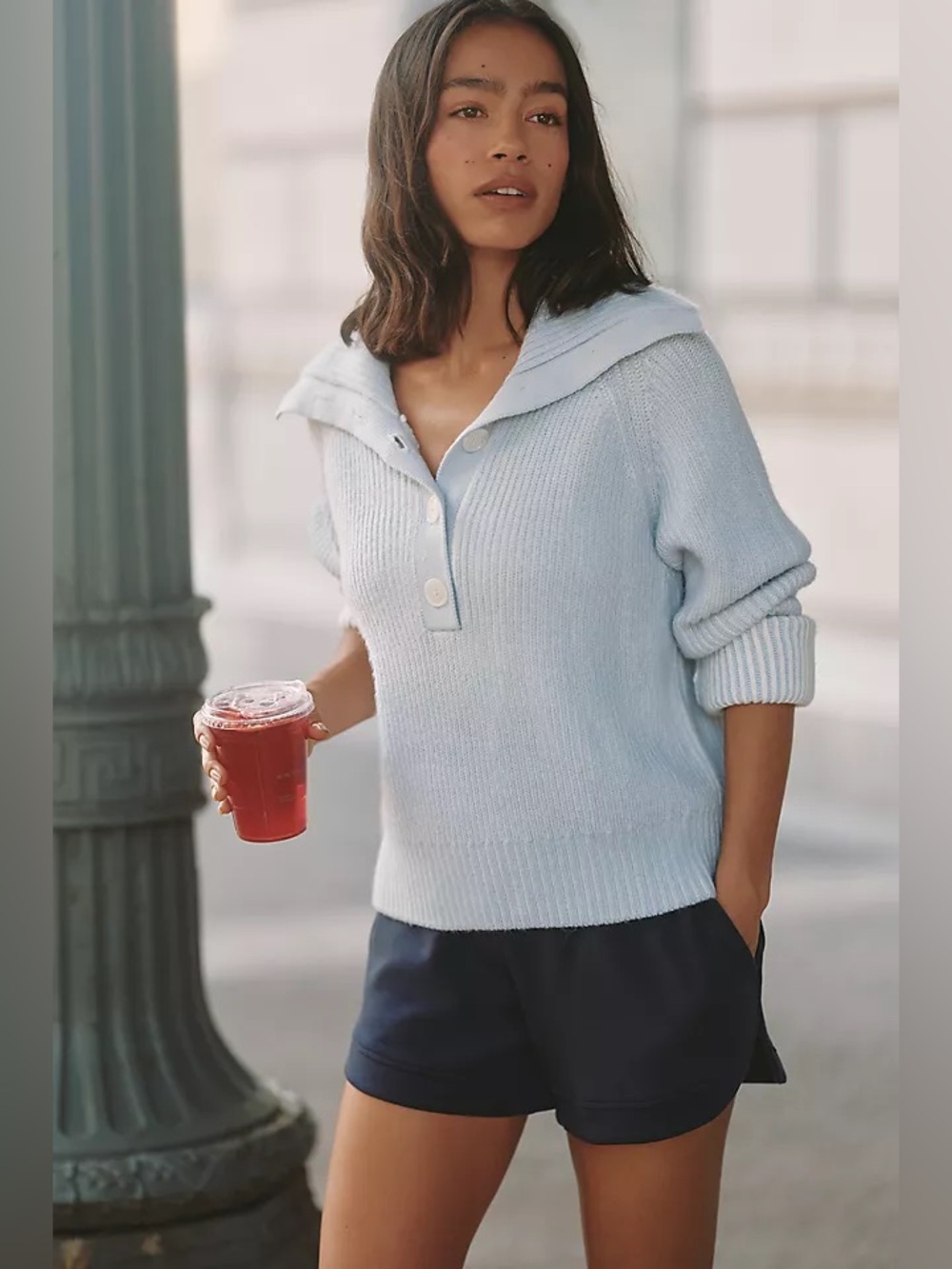 Varley Filey Collared Sweater